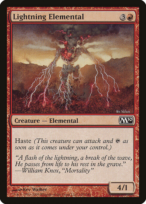 Elemental do Relâmpago — Magic 2010 147