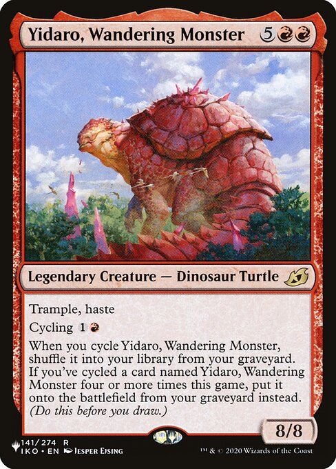 Yidaro, Monstro Errante — The List IKO-141