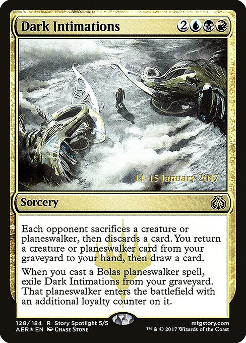 Intimações Sombrias — Aether Revolt Promos 128s