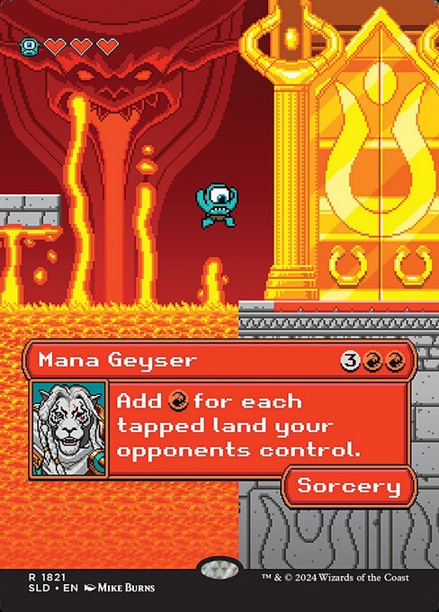 Gêiser de Mana — Secret Lair Drop 1821