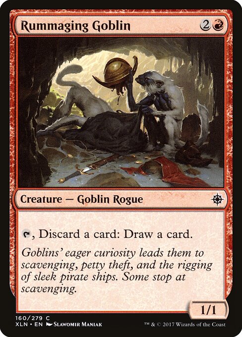Goblin Escarafunchador — Ixalan 160