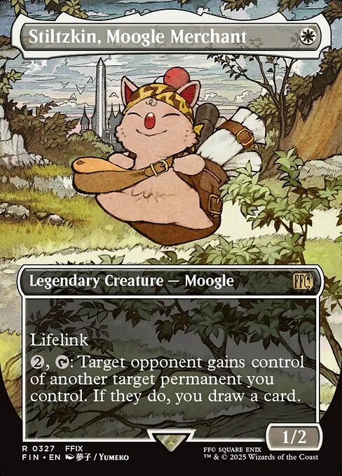 Stiltzkin, Moogle Merchant — Final Fantasy 327