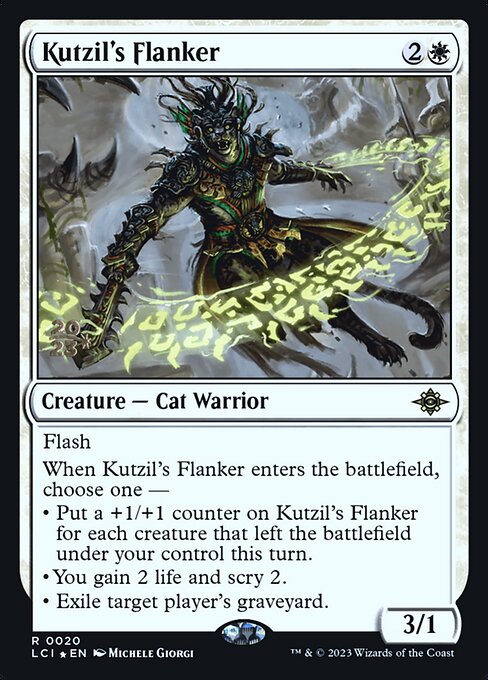 Flanqueador de Kutzil — The Lost Caverns of Ixalan Promos 20s