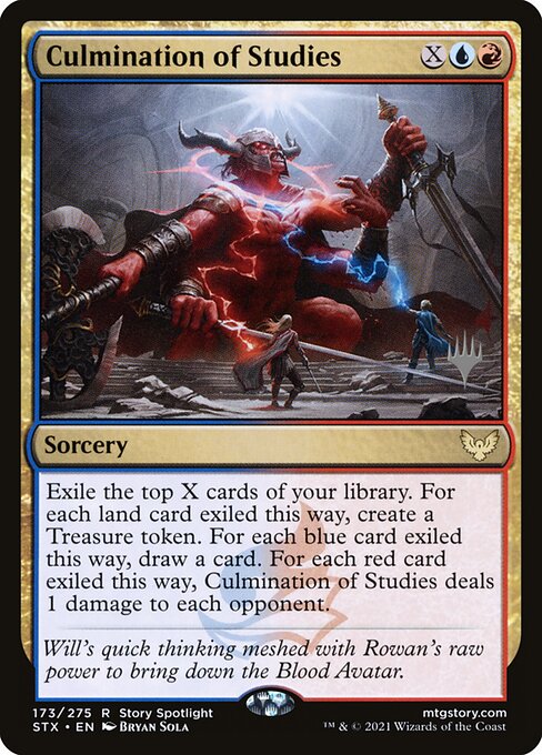 Culminância dos Estudos — Strixhaven: School of Mages Promos 173p