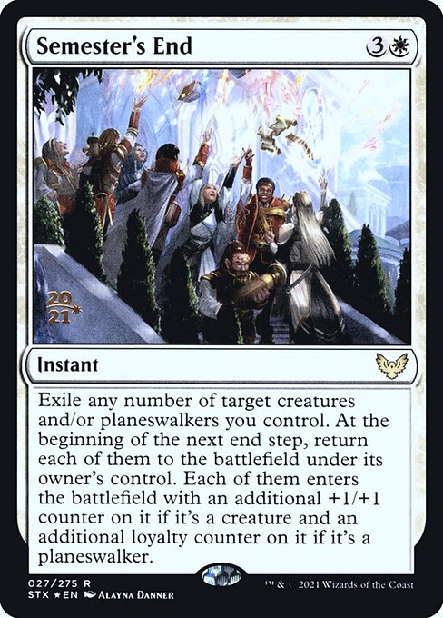 Fim do Semestre — Strixhaven: School of Mages Promos 27s