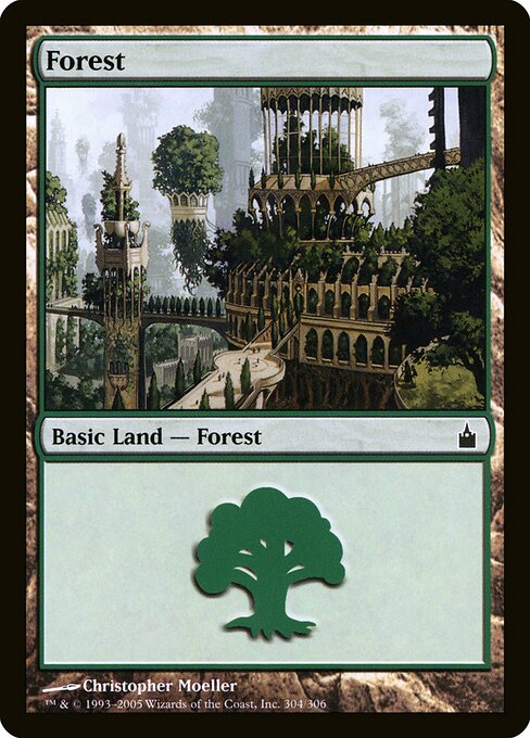 Floresta — Ravnica: City of Guilds 304