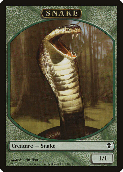 Snake — Zendikar Tokens 10
