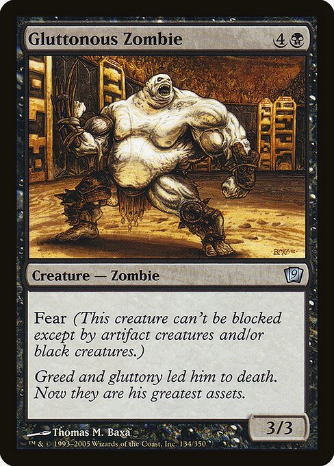 Zumbi Glutão — Ninth Edition 134★