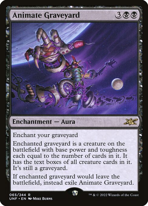 Animate Graveyard — Unfinity 65