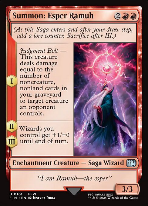 Summon: Esper Ramuh — Final Fantasy 161