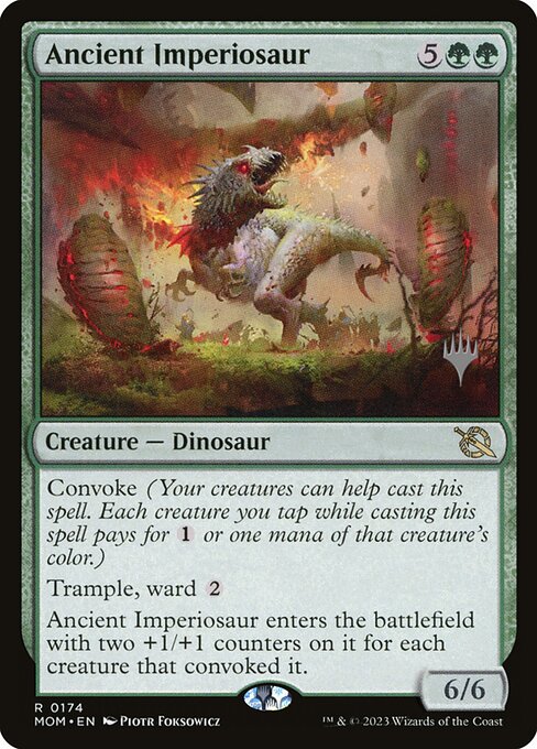 Imperiossauro Antigo — March of the Machine Promos 174p