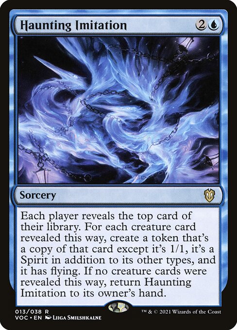 Imitação Perturbadora — Crimson Vow Commander 13