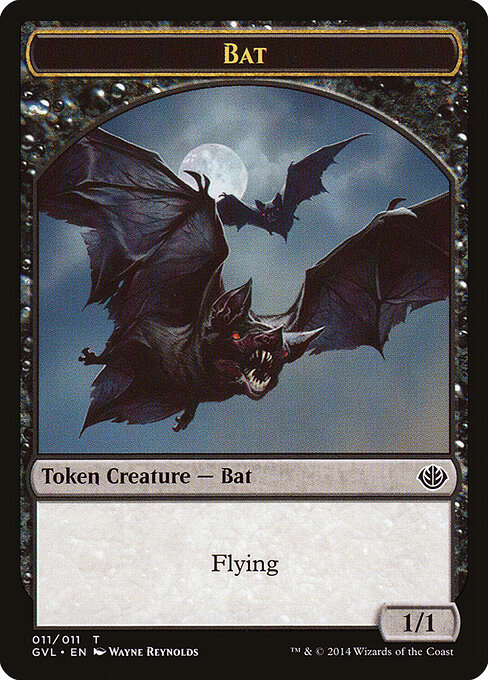Bat — Duel Decks Anthology: Garruk vs. Liliana Tokens 11