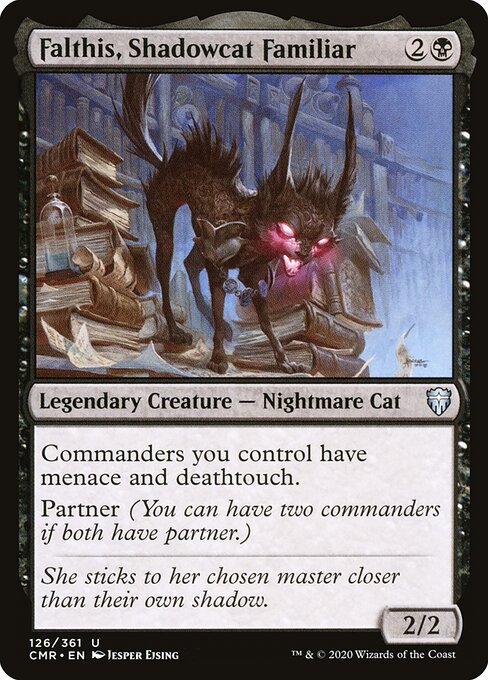 Falthis, Familiar Umbrogato — Commander Legends 126