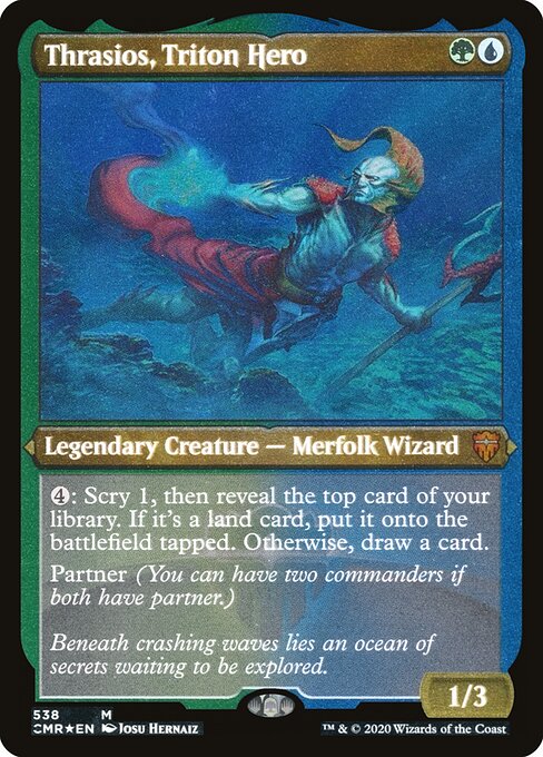 Trásio, Herói Talassido — Commander Legends 538