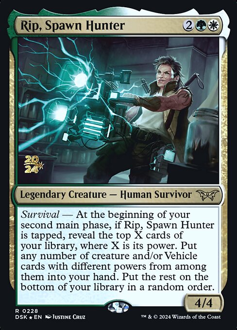 Rip, Spawn Hunter — Duskmourn: House of Horror Promos 228s