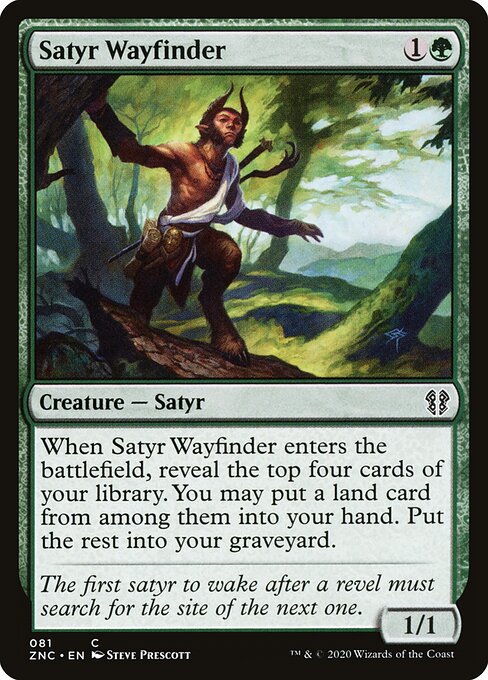 Sátiro Trilheiro — Zendikar Rising Commander 81