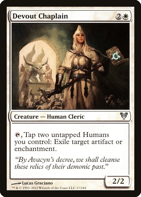 Capelão Devotado — Avacyn Restored 17