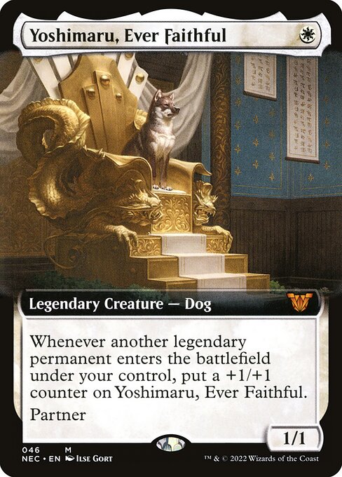 Yoshimaru, Sempre Fiel — Neon Dynasty Commander 46