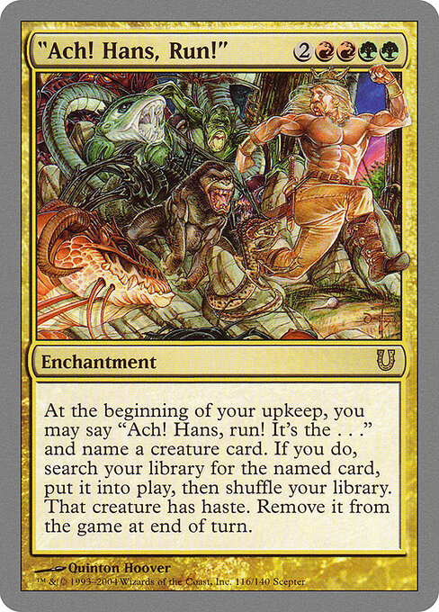 "Ach! Hans, Run!" — Unhinged 116