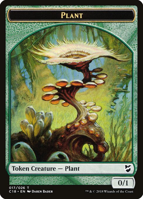 Plant — Commander 2018 Tokens 17