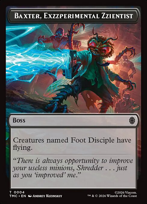 Baxter, Exzzperimental Zzientist — Teenage Mutant Ninja Turtles Eternal Tokens 4