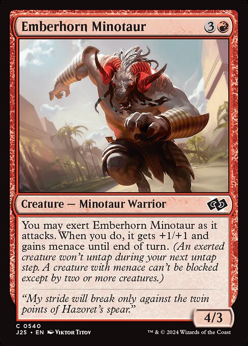 Minotauro Brasocórneo — Foundations Jumpstart 540