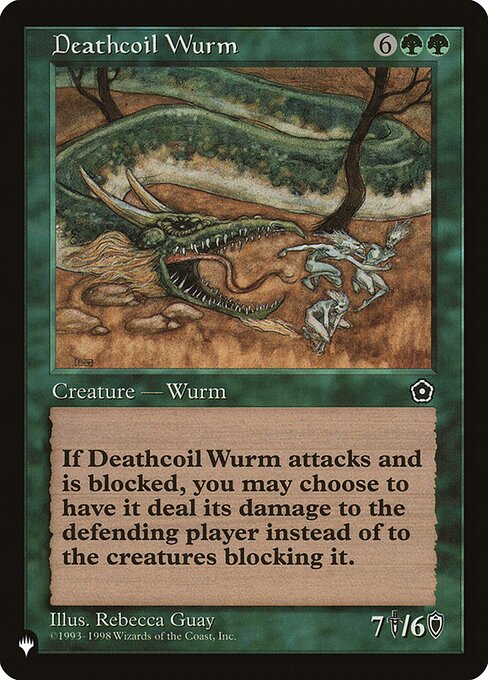 Deathcoil Wurm — The List P02-125