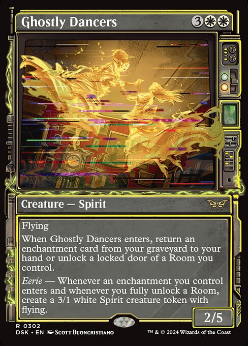 Ghostly Dancers — Duskmourn: House of Horror 302