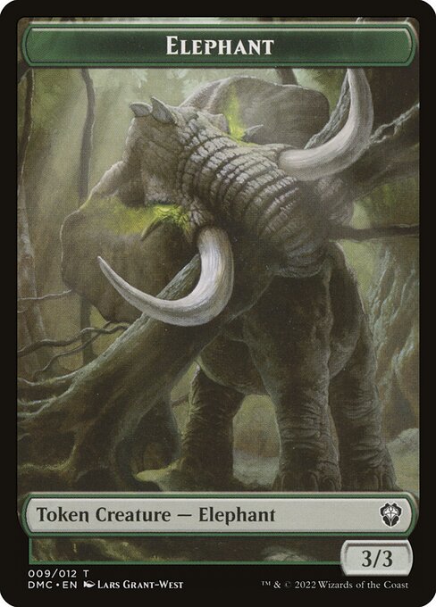 Elephant — Dominaria United Commander Tokens 9