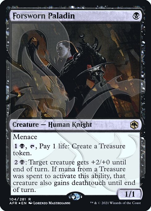 Paladina Perjura — Adventures in the Forgotten Realms Promos 104a