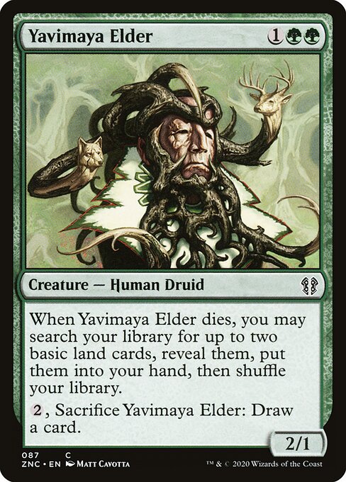 Ancião de Yavimaya — Zendikar Rising Commander 87