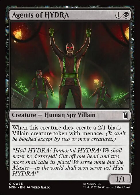 Agents of HYDRA — Marvel Super Heroes 85
