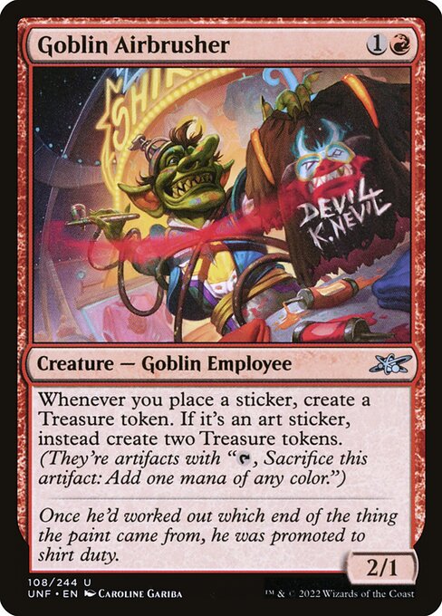 Goblin Airbrusher — Unfinity 108