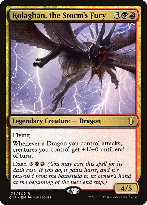 Kolaghan, Fúria da Tempestade — Commander 2017 176