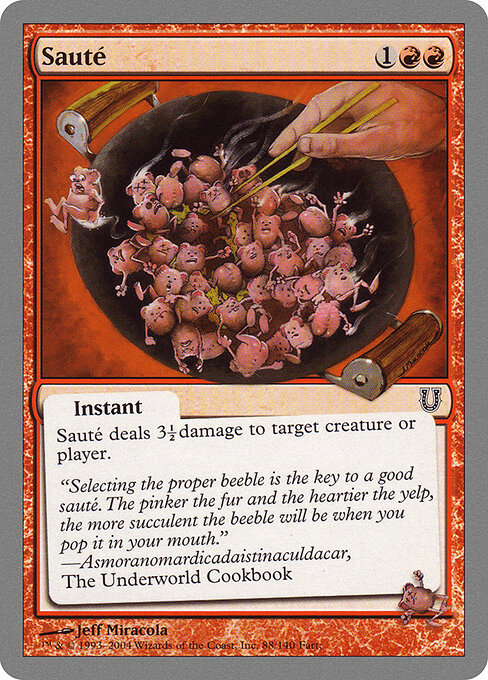 Sauté — Unhinged 88