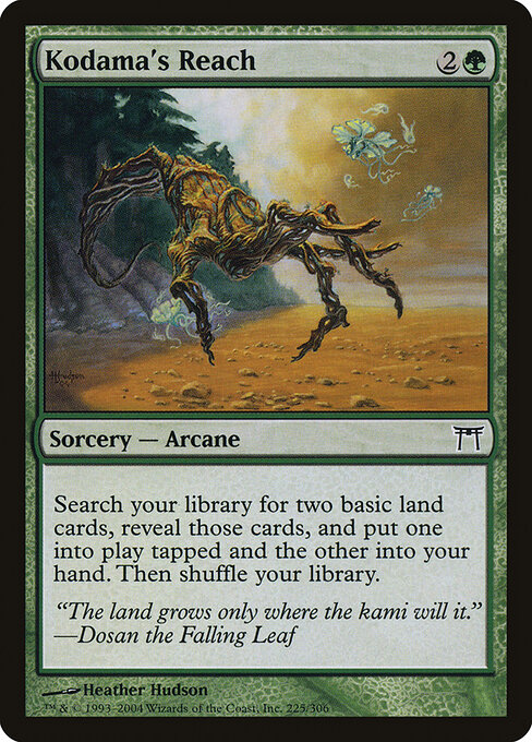 Alcance do Kodama — Champions of Kamigawa 225