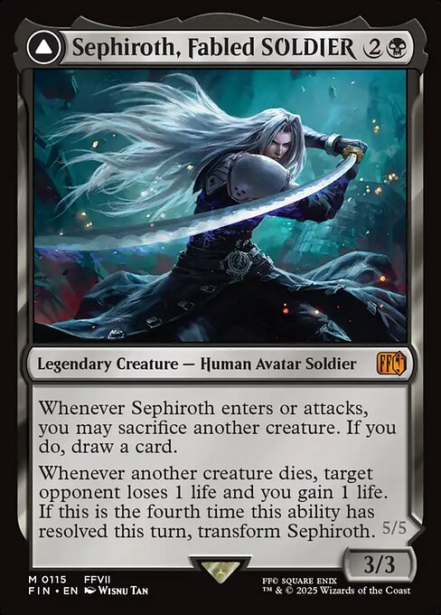 Sephiroth, Fabled SOLDIER — Final Fantasy 115