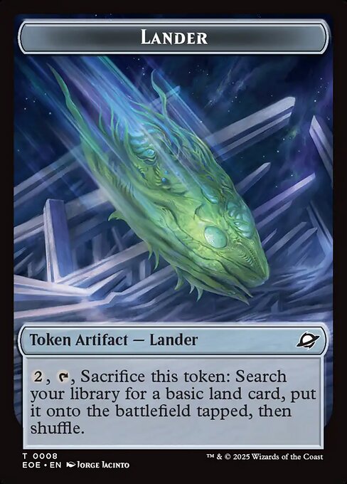 Lander — Edge of Eternities Tokens 8