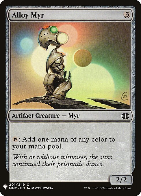 Myr de Liga — The List MM2-201