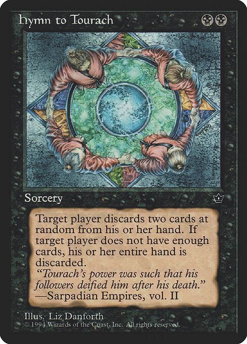 Hymn to Tourach — Fallen Empires 38b