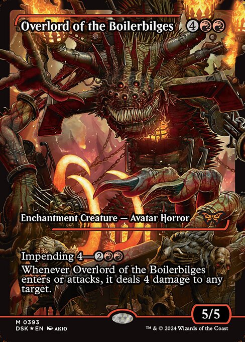 Overlord of the Boilerbilges — Duskmourn: House of Horror 393