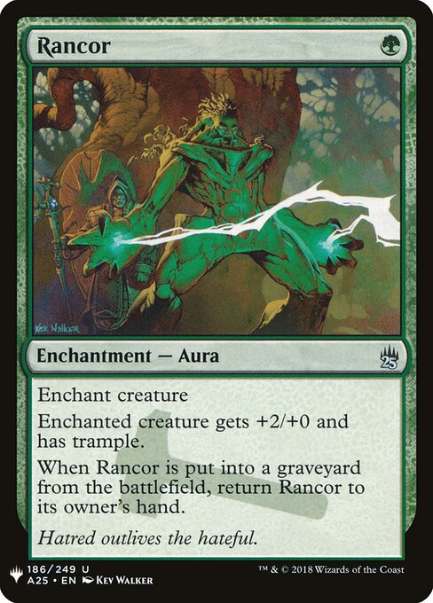 Rancor — The List A25-186