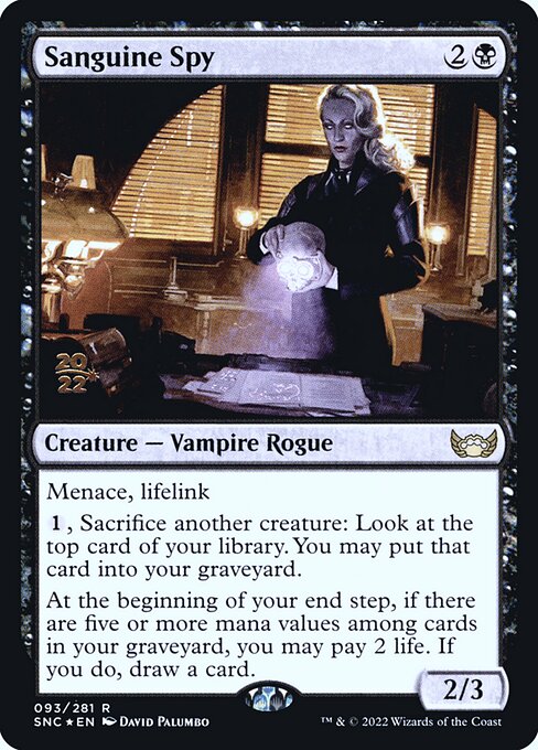 Espiã Confiante — Streets of New Capenna Promos 93s