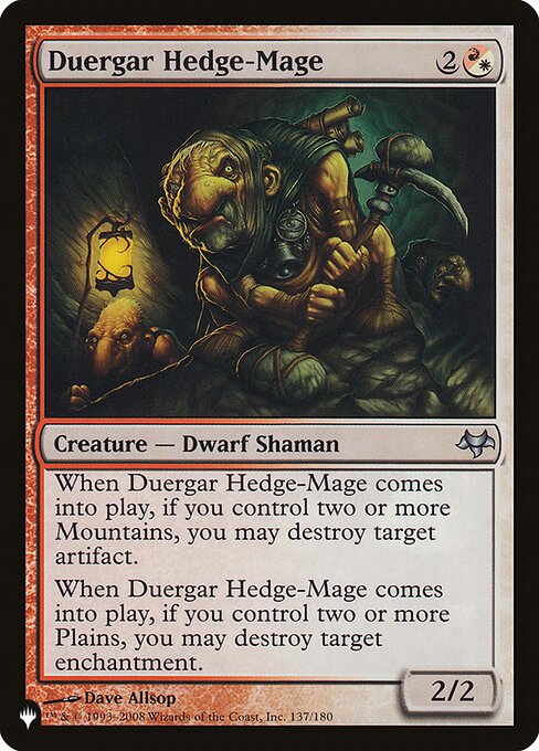 Mago Rural Duergar — The List EVE-137