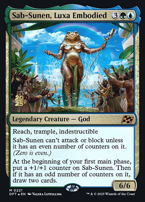 Sab-Sunen, Luxa Embodied — Aetherdrift Promos 221s
