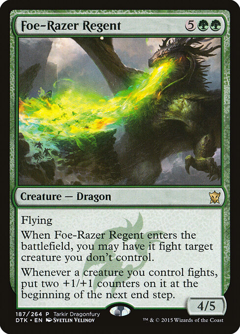 Regente Arrasadora de Inimigos — Tarkir Dragonfury 187
