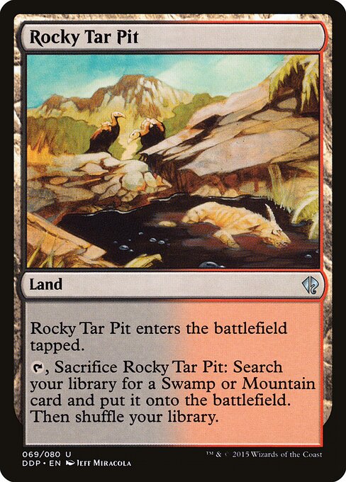 Poço de Piche Rochoso — Duel Decks: Zendikar vs. Eldrazi 69