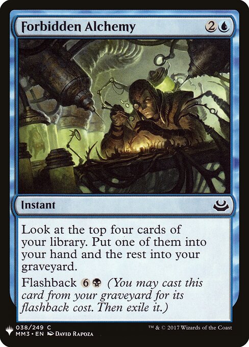 Alquimia Proibida — The List MM3-38