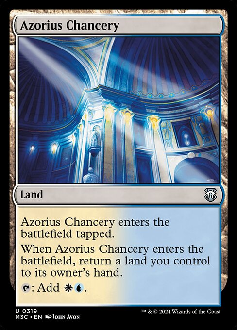 Chancelaria Azorius — Modern Horizons 3 Commander 319